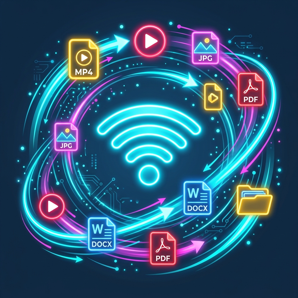 Logo Wi-Fi File Transfer